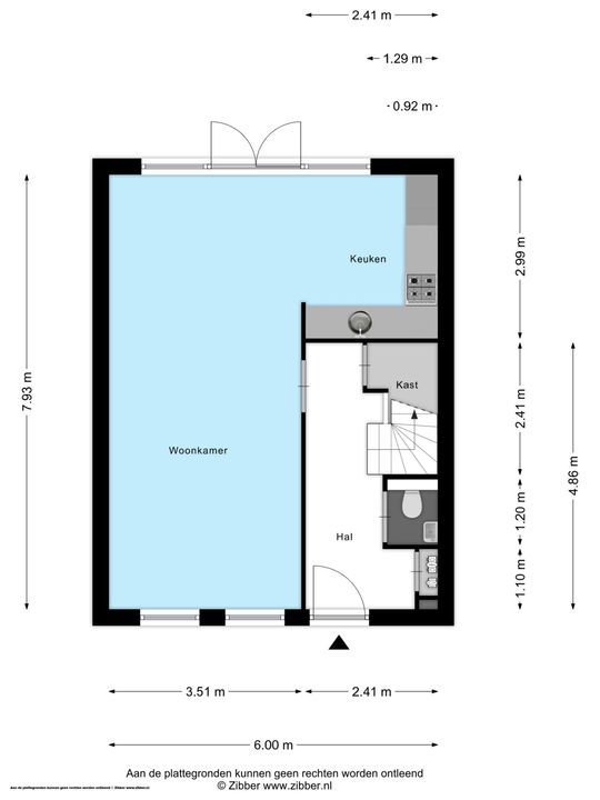 Kaapstander 8, Oud-Beijerland plattegrond-38