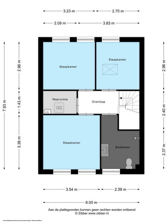 Kaapstander 8, Oud-Beijerland plattegrond-38