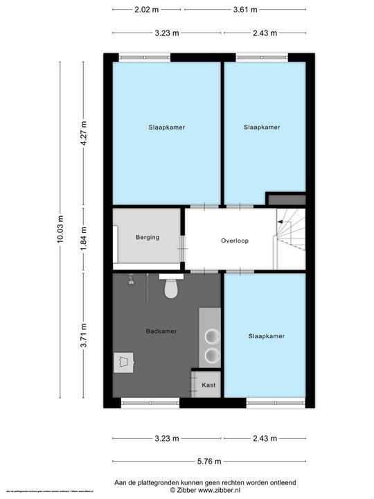 Jan Tooropstraat 59, Oud-Beijerland plattegrond-27