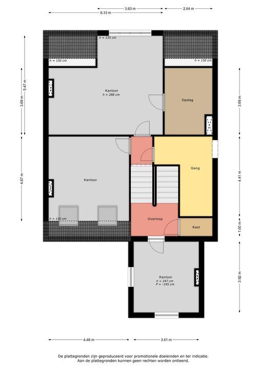 Paviljoenslaan 7, Haarlem plattegrond-37