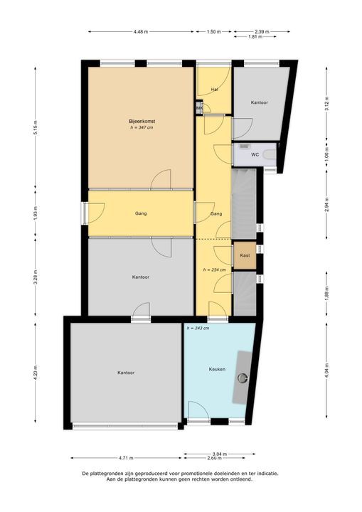 Paviljoenslaan 7, Haarlem plattegrond-29