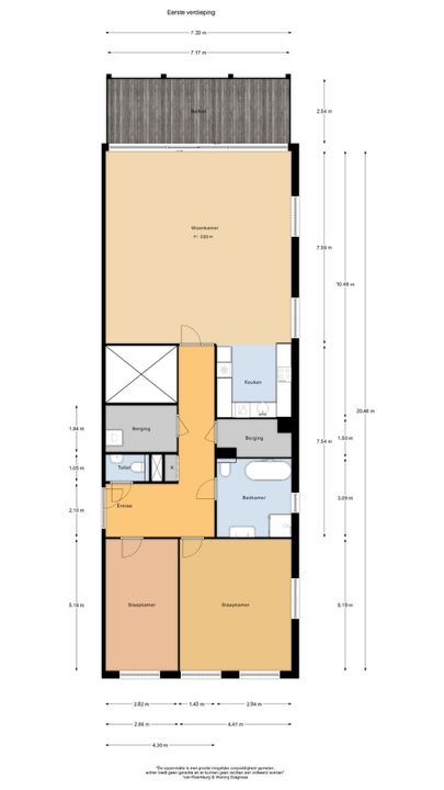 Bellevuelaan 381, Haarlem plattegrond-34
