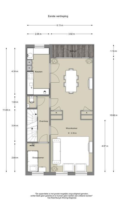 Bos en Vaartstraat 13 RD, Haarlem plattegrond-22