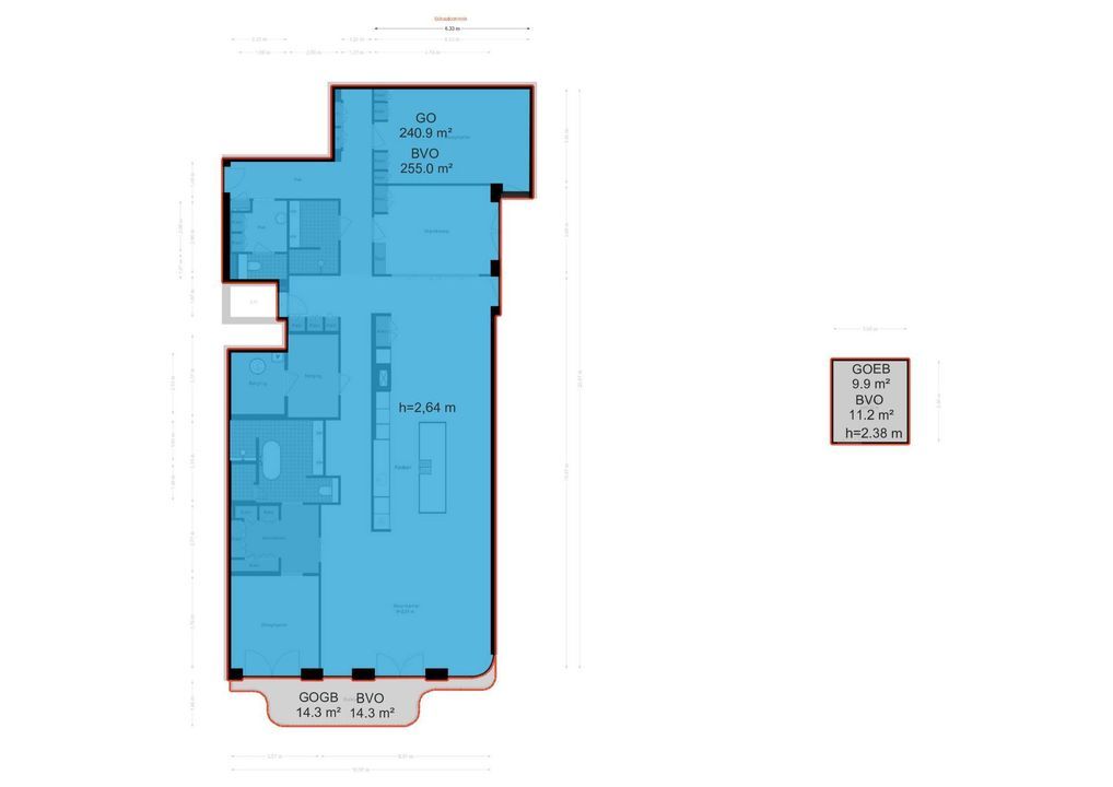 Pieter de Hoochstraat 11 B1, Amsterdam plattegrond-43