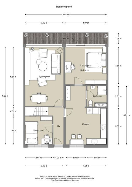 Van Leeuwenhoekstraat 4, Haarlem plattegrond-23
