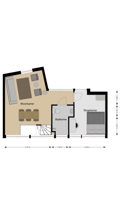 Nobelstraat 19 A8, Haarlem plattegrond-38