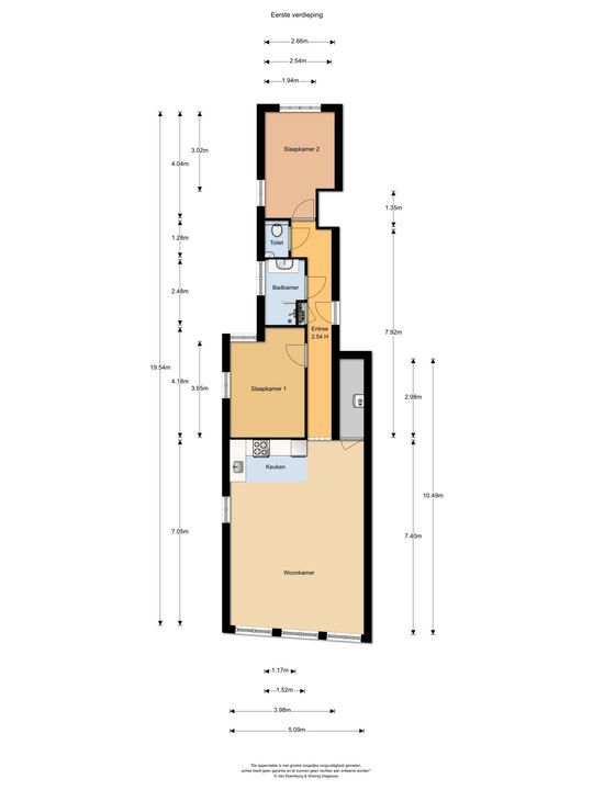 Gierstraat 35 A, Haarlem plattegrond-12