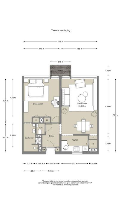 Zandvoorter Allee 94, Haarlem plattegrond-19