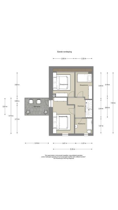 Rosa Spierlaan 1, Heemstede plattegrond-27