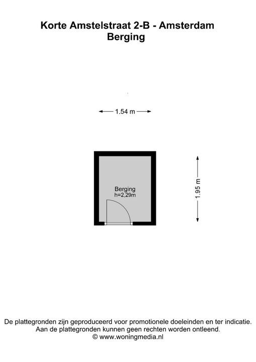 Korte Amstelstraat 2 B, Amsterdam plattegrond-35