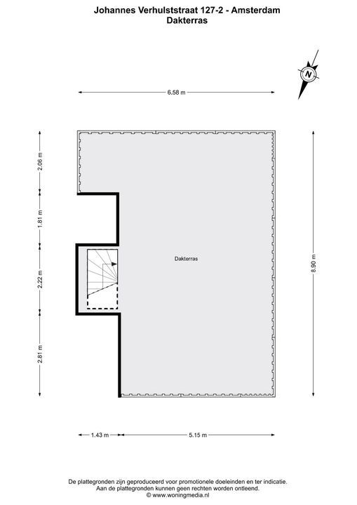 Johannes Verhulststraat 127 2, Amsterdam plattegrond-30