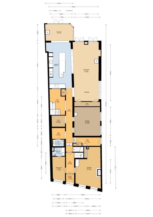 Tweebaksmarkt 36, Leeuwarden plattegrond-37