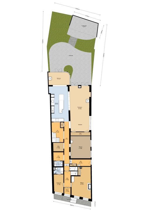 Tweebaksmarkt 36, Leeuwarden plattegrond-37