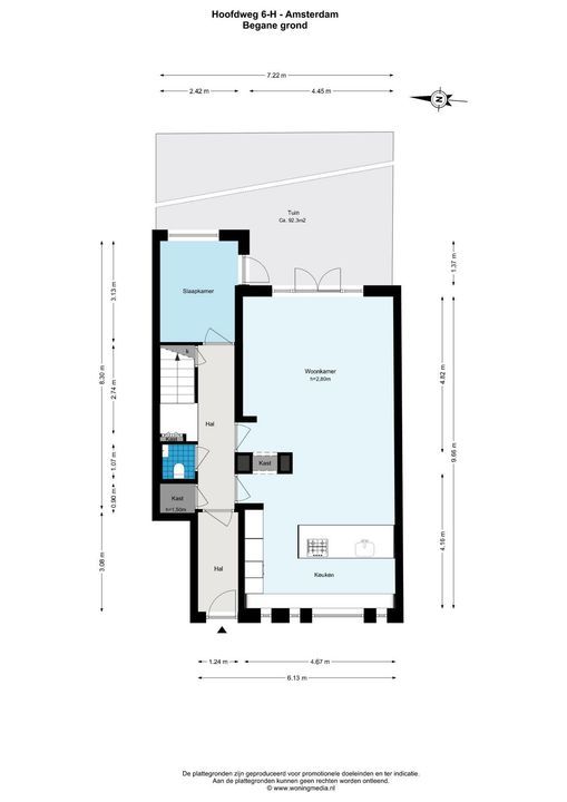 Hoofdweg 6 H, Amsterdam plattegrond-34