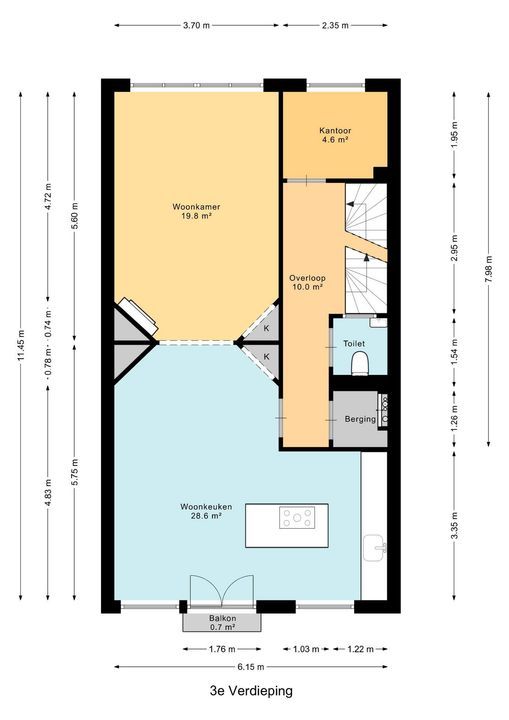Lomanstraat 3 2, Amsterdam plattegrond-56