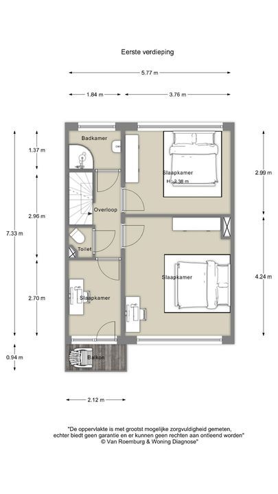 Van Diemenlaan 17, Haarlem plattegrond-23