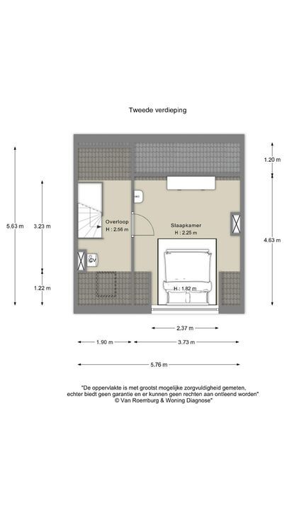 Van Diemenlaan 17, Haarlem plattegrond-23