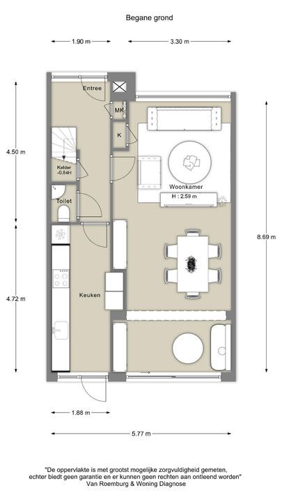Van Diemenlaan 17, Haarlem plattegrond-23
