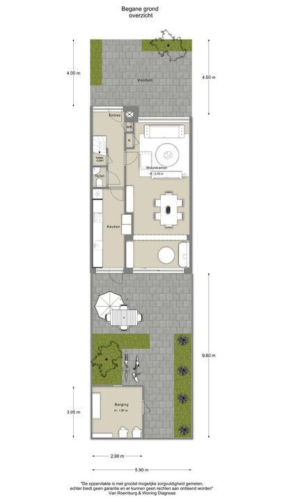 Van Diemenlaan 17, Haarlem plattegrond-23