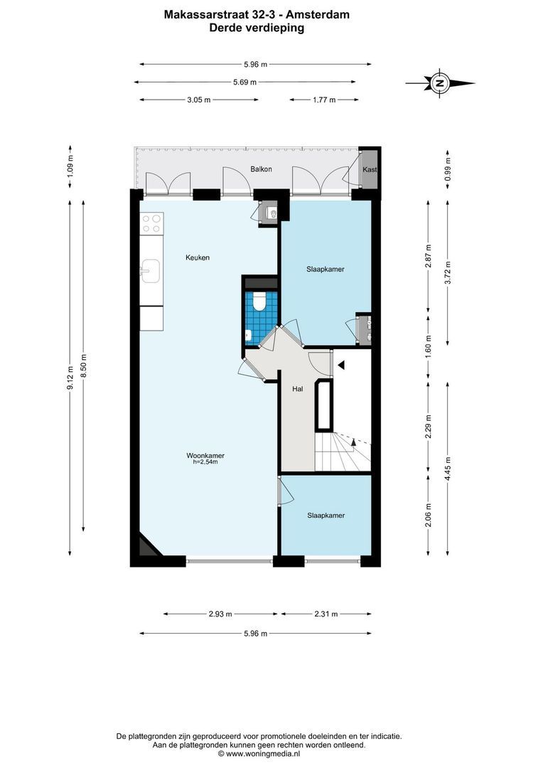 Makassarstraat 32 3, Amsterdam foto-25