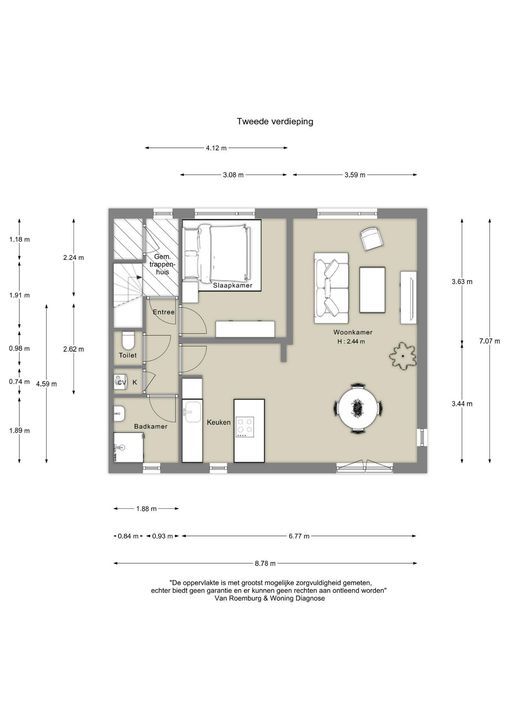 Van 't Hoffstraat 95 A, Haarlem plattegrond-15