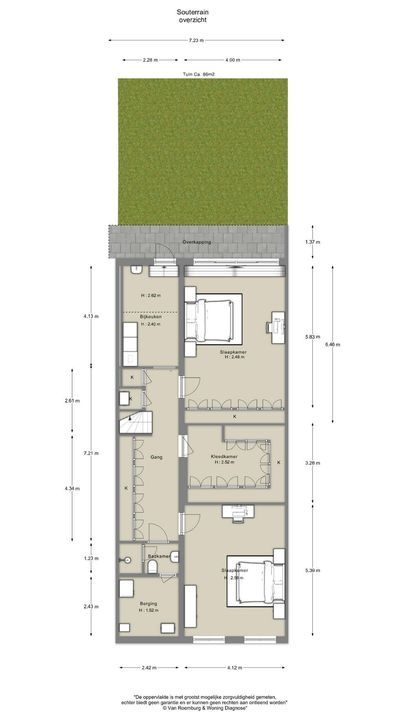 Prins Hendriklaan 10 H, Amsterdam plattegrond-32