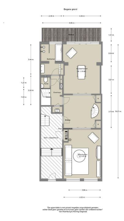 Prins Hendriklaan 10 H, Amsterdam plattegrond-32