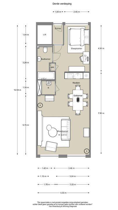 Prinsengracht 1077 H, Amsterdam plattegrond-18