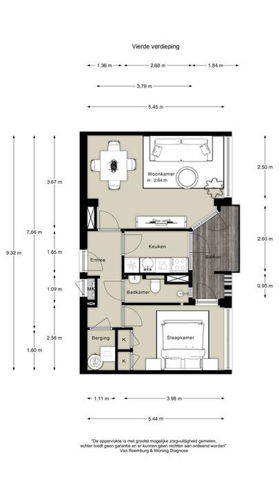 Van Leeuwenhoekstraat 5 0042, Haarlem plattegrond-21