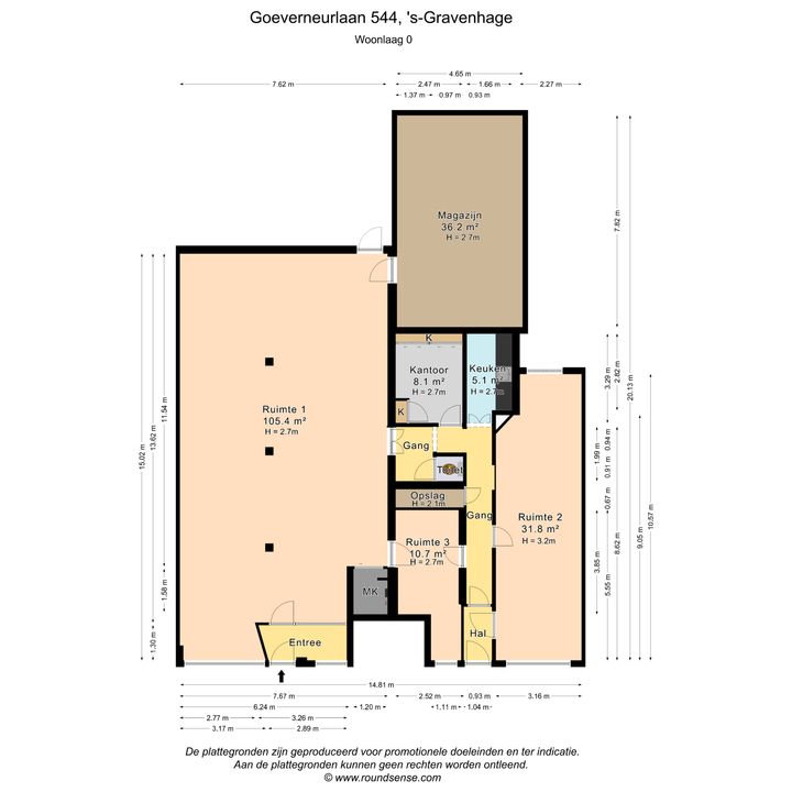 Goeverneurlaan 554, Den Haag plattegrond-4