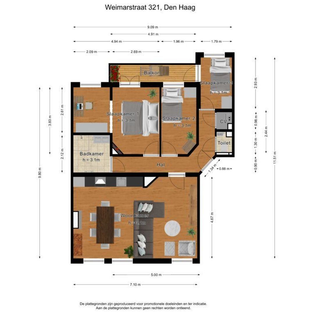 Weimarstraat 321, Den Haag foto-21 blur