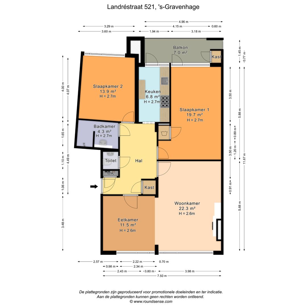 Landrestraat 521, Den Haag foto-24 blur