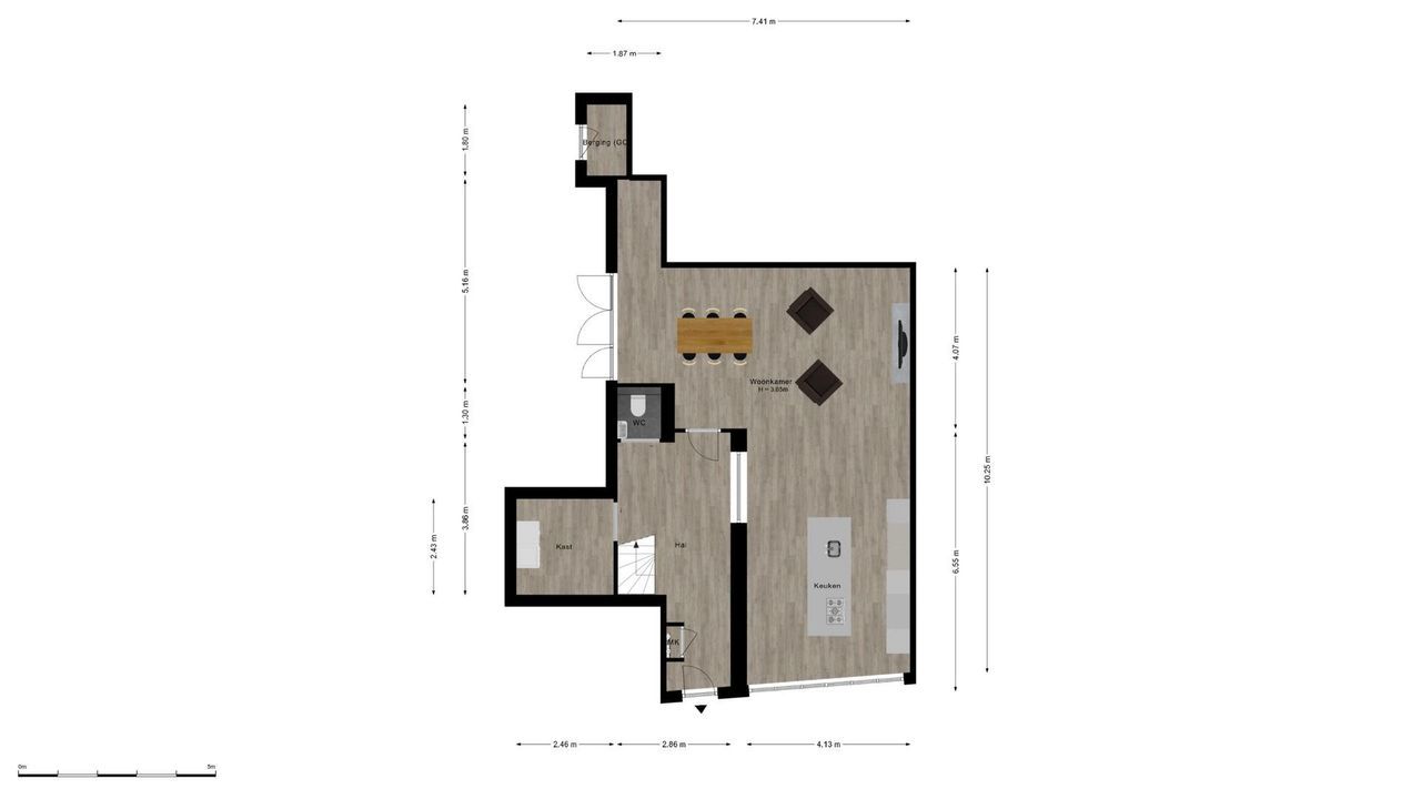 Oude Rijn 122, Leiden plattegrond-68