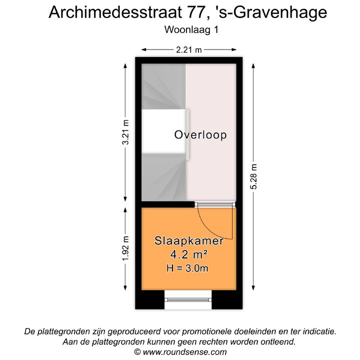 Archimedesstraat 77, Den Haag plattegrond-61