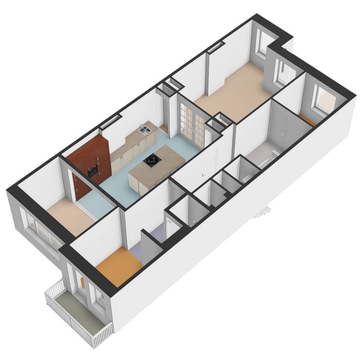 Archimedesstraat 77, Den Haag plattegrond-61