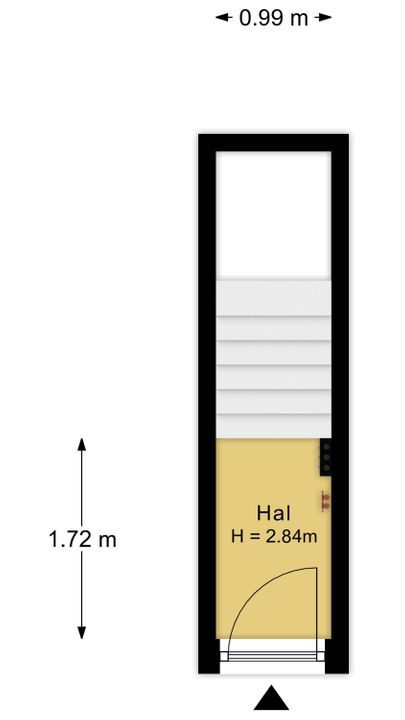 Boegstraat 5, Den Haag plattegrond-53