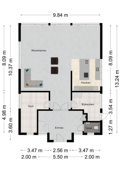 Hertog Albrechtlaan 17, Den Haag plattegrond-109