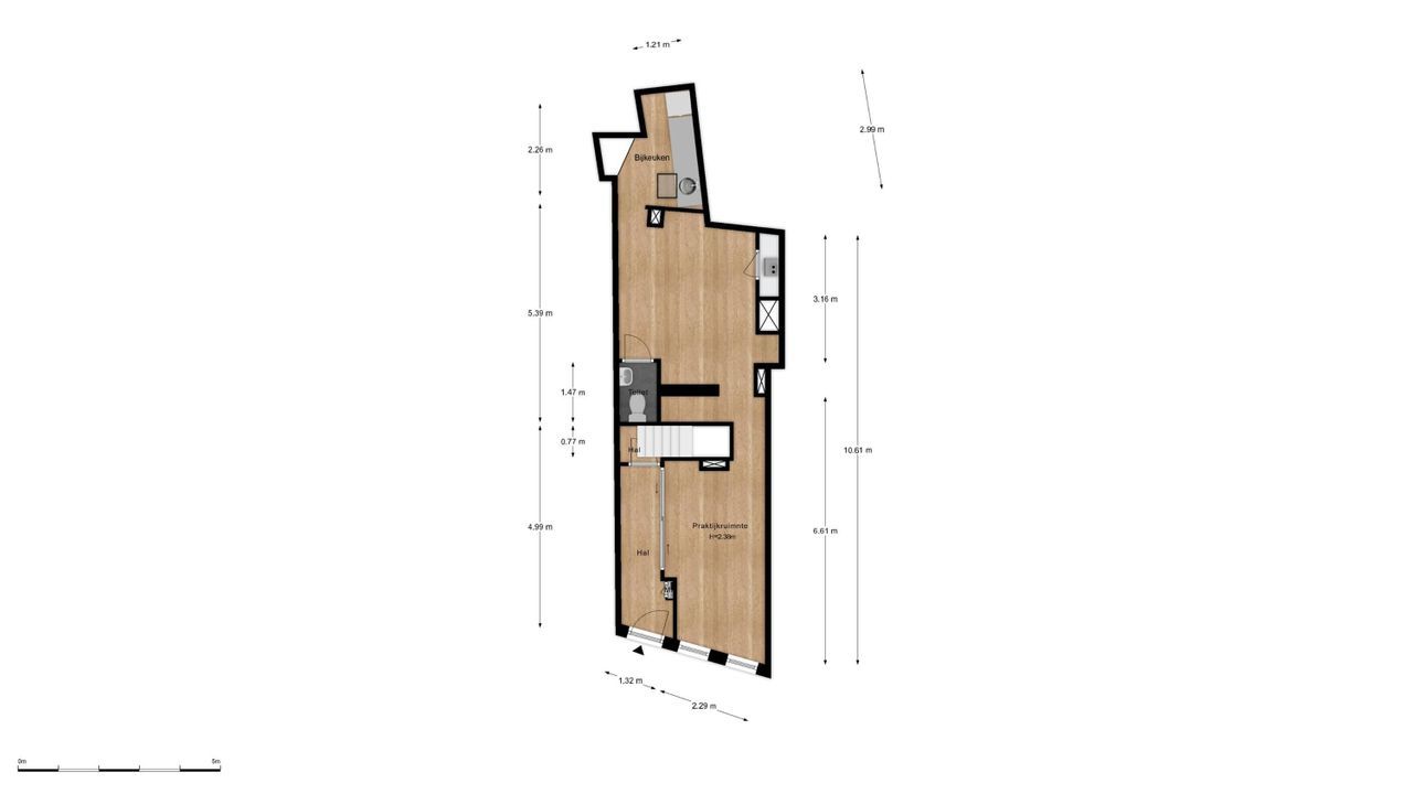 Hooigracht 96, Leiden plattegrond-59
