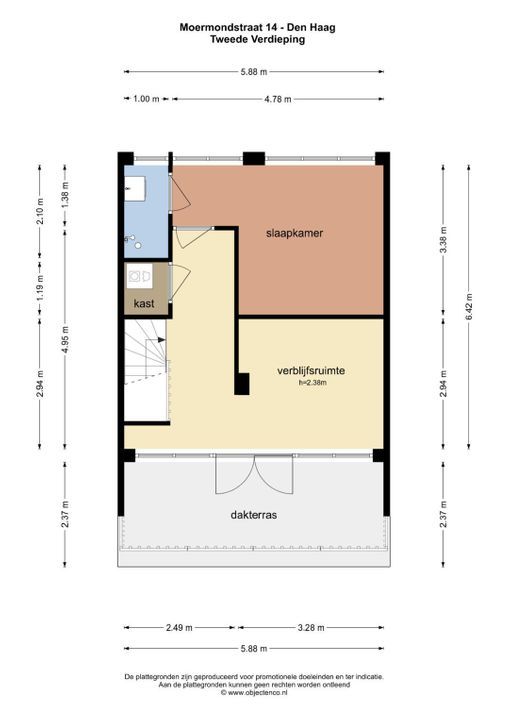 Moermondstraat 14, Den Haag plattegrond-46