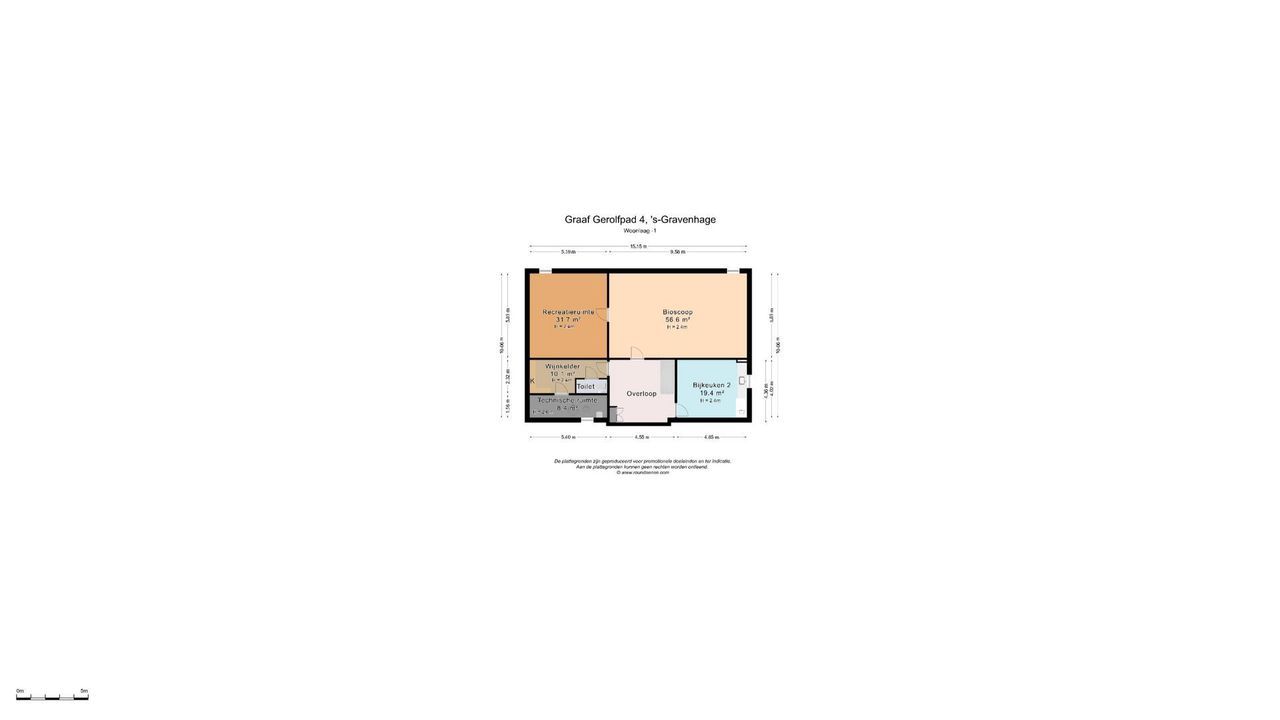Graaf Gerolfpad 4, Den Haag plattegrond-96