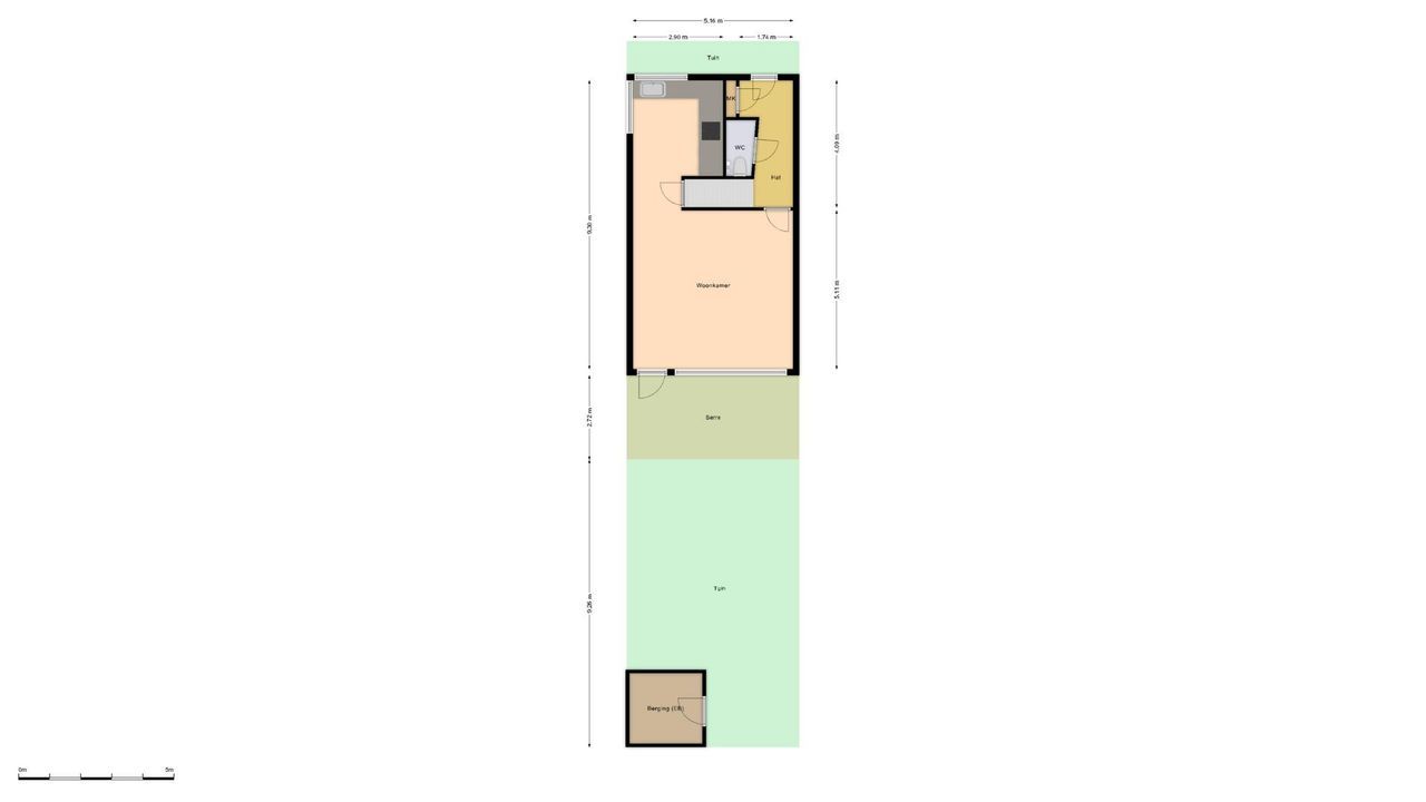 Guurtje Riemenshof 13, Leiden plattegrond-67