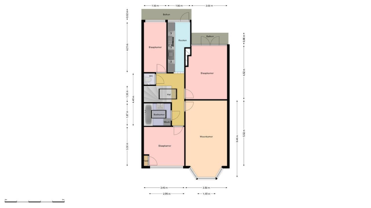 Caan van Necklaan 107, Rijswijk plattegrond-44