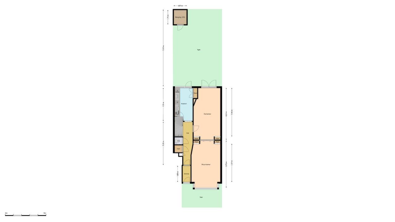 Jacob Catsstraat 159, Voorburg plattegrond-39