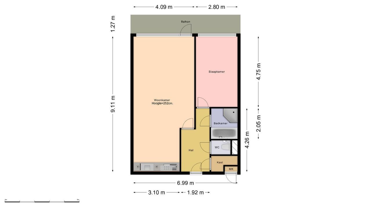 Witte de Withlaan 22, Voorschoten plattegrond-47