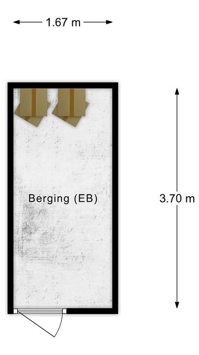 Carneoolstraat 40 B, Leiden plattegrond-54