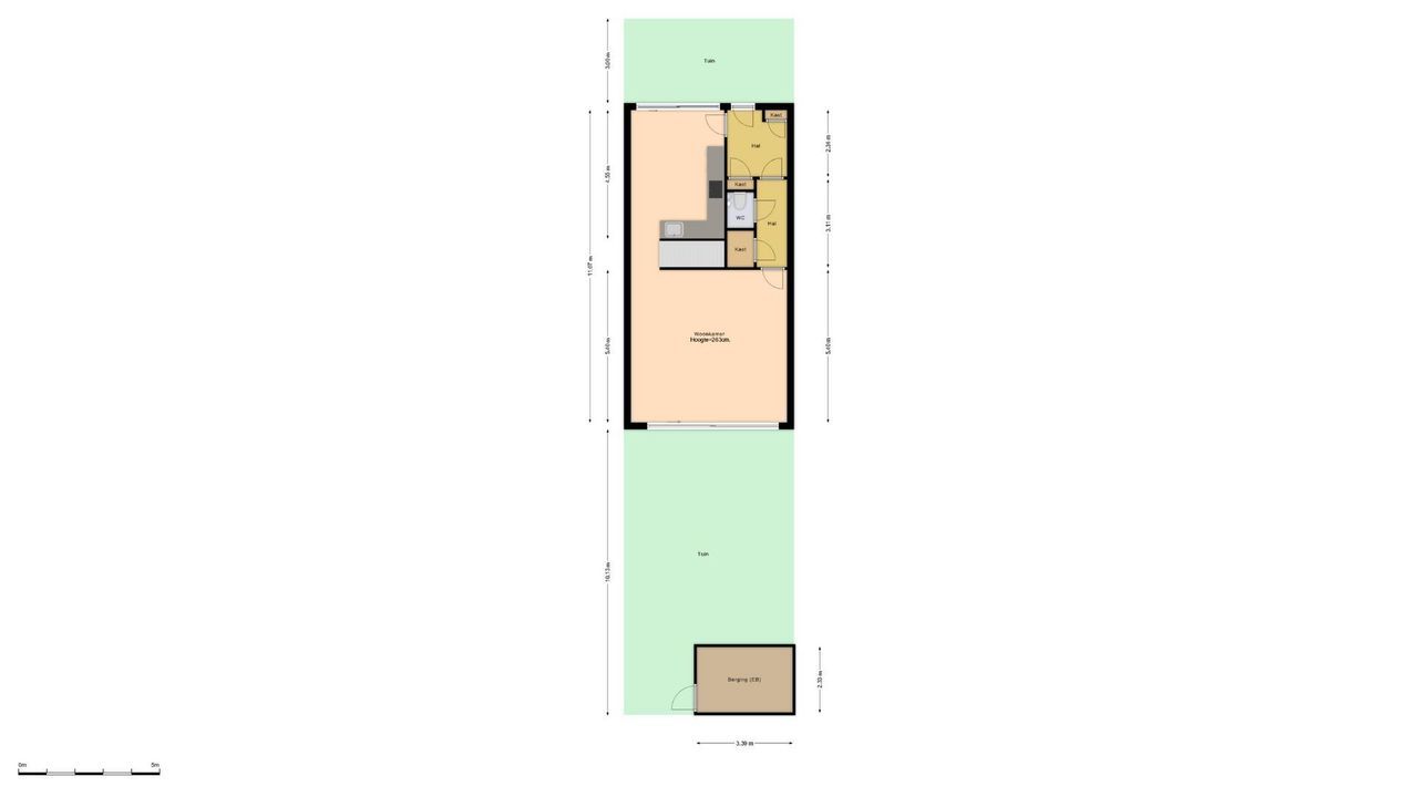 Vitruviusstraat 135, Leiden plattegrond-66