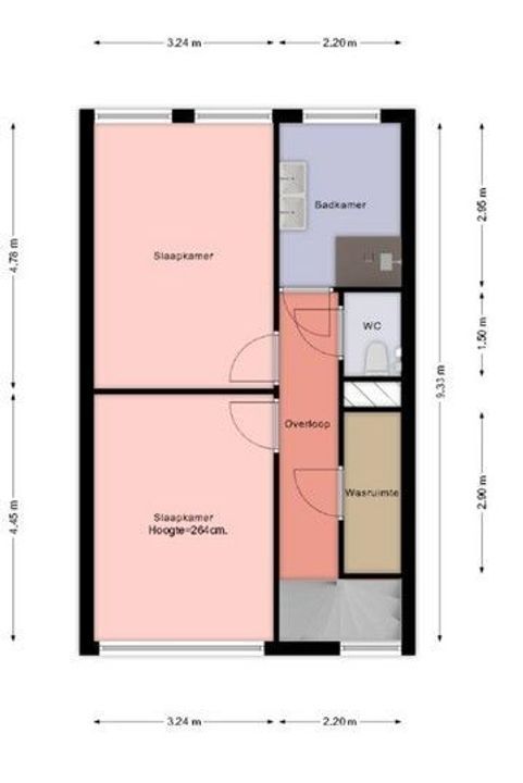 Vitruviusstraat 135, Leiden plattegrond-66