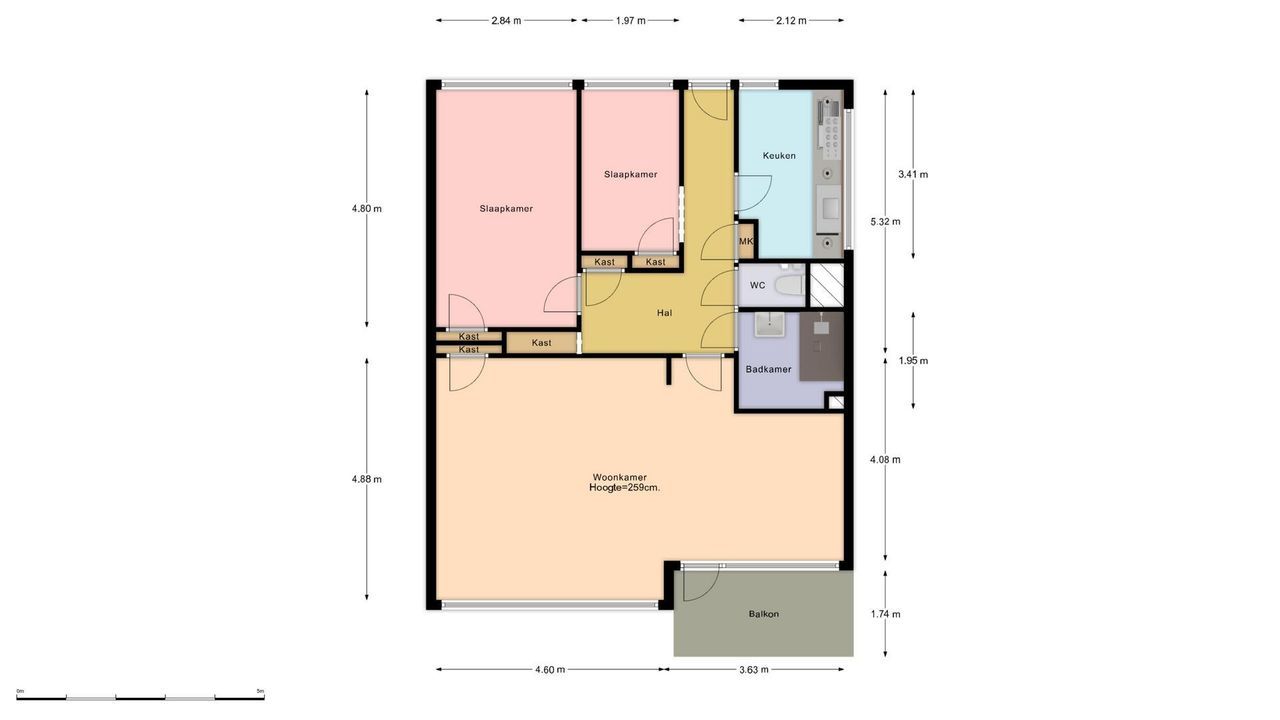 Apollolaan 628, Leiden plattegrond-56