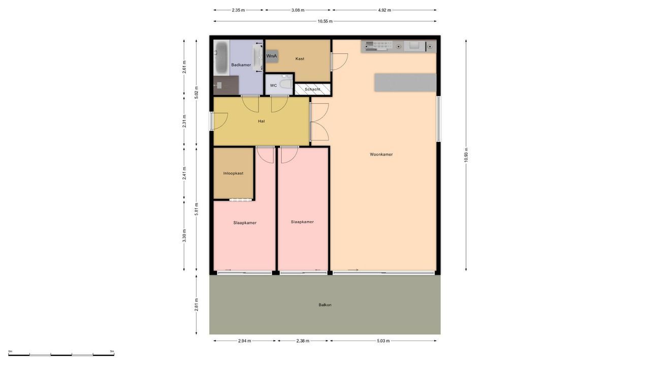 Leeghwaterkade 52, Den Haag plattegrond-43