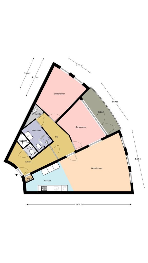 Praagsingel 81, Den Haag foto-52 blur